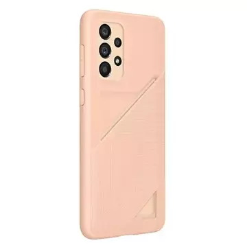 Samsung Hülle EF-OA336TP für Samsung Galaxy A33 5G A336 Pfirsich/Peach Card Slot Cover