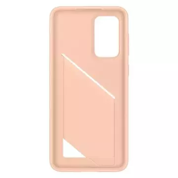 Samsung Hülle EF-OA336TP für Samsung Galaxy A33 5G A336 Pfirsich/Peach Card Slot Cover