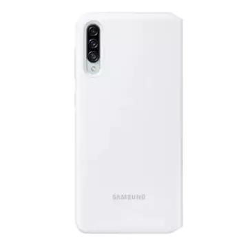 Samsung Hülle EF-WA307PW für Samsung Galaxy A30s weiß/weiß Wallet Case A307