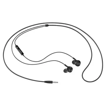 Samsung In-Ear-Kopfhörer 3,5 mm Miniklinke mit Fernbedienung und Mikrofon schwarz (EO-IA500BBEGWW)