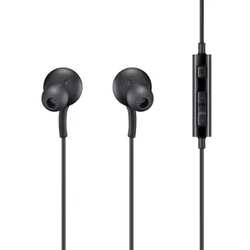 Samsung In-Ear-Kopfhörer 3,5 mm Miniklinke mit Fernbedienung und Mikrofon schwarz (EO-IA500BBEGWW)