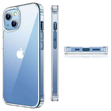 Schutzhülle Alogy Hybrid Case Super Clear für Apple iPhone 13 Klarglas