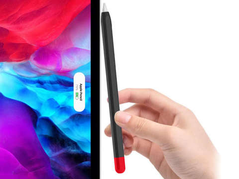 Schutzhülle Alogy Schutzhülle für Apple Pencil 2 Black