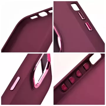 Schutzhülle Gehäuse FRAME Case für iPhone 15 Pro lila