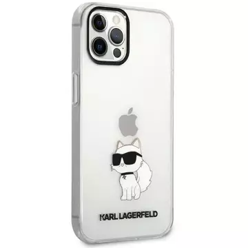 Schutzhülle Karl Lagerfeld KLHCP12MHNCHTCT für Apple iPhone 12 /12 Pro 6.1" transparente Hardcase Ikonik Choupette