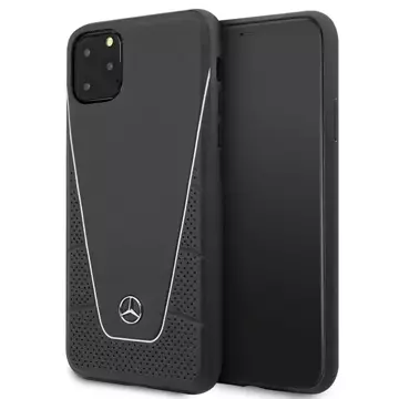 Schutzhülle Mercedes MEHCN65CLSSI für Apple iPhone 11 Pro Max Hardcase schwarz/schwarz