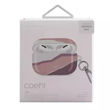 Schutzhülle für Kopfhörer UNIQ Case Coehl Ciel für Apple AirPods Pro pink/sunset pink