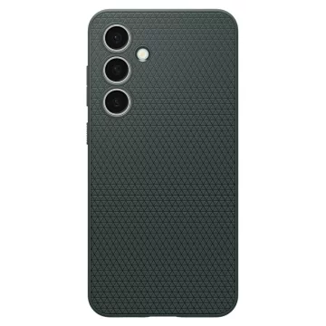 Schwarzes Liquid Air Case für Samsung Galaxy S24 FE Abyss Green