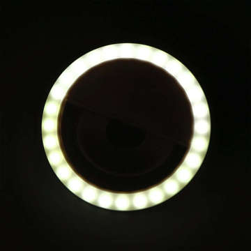 Selfie-Ring-LED-Lampe Weiß