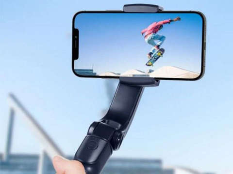 Selfie-Stick-Halterung Spigen S610W Gimbal-Stativ Schwarz