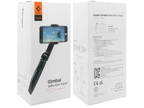 Selfie-Stick-Halterung Spigen S610W Gimbal-Stativ Schwarz