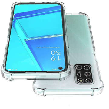 ShockProof Alogy Armored Case für Oppo A54 / A74 / A93 5G Transparent