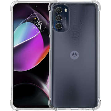 ShockProof Alogy gepanzerte Hülle für Motorola Moto G 5G 2022 Transparent