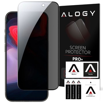 Sichtschutzglas für iPhone 14 Plus / 14 Pro Max Anti-Spy Private Anti-Spy Displayschutzfolie aus gehärtetem Mattglas Alogy