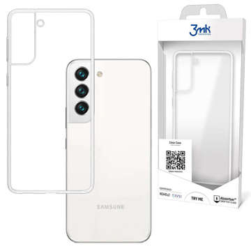 Silikon-Schutzhülle für Samsung Galaxy S22 Plus 3mk Clear Case TPU-Glas