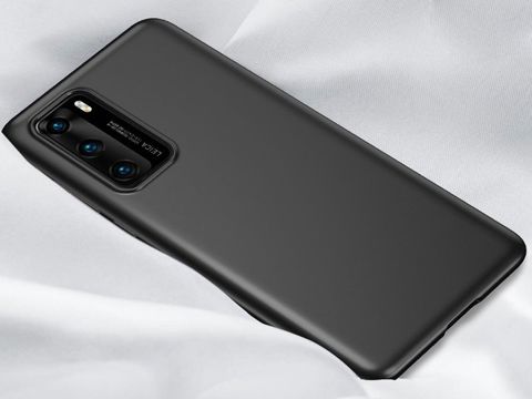 Silikonhülle Alogy Slim Case für Huawei P40 schwarz