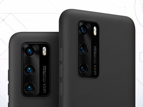 Silikonhülle Alogy Slim Case für Huawei P40 schwarz