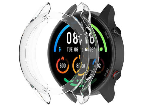 Silikonhülle Alogy für Xiaomi Mi Watch Color Sport Transparent