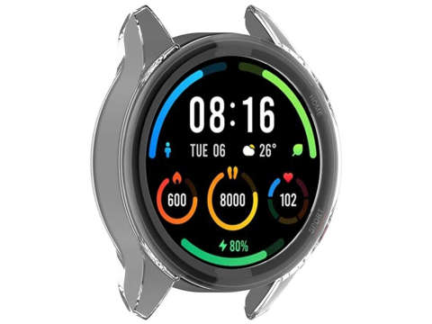 Silikonhülle Alogy für Xiaomi Mi Watch Color Sport Transparent