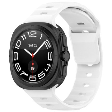 Smartwatch-Band Uhrenarmband für Samsung Galaxy Watch Ultra 47 mm Weiß