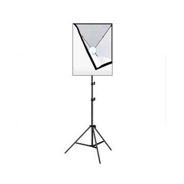 Softbox LED Puluz 50x70cm Studioset, Stativ, LED Leuchtmittel 1 St. PU5070EU