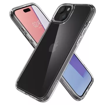 Spigen Crystal Hybrid-Hülle für Apple iPhone 15 Plus – transparent