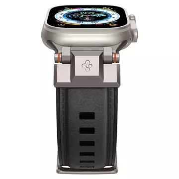 Spigen Durapro Armor PU-Schutzhülle für Apple Watch 4 / 5 / 6 / 7 / 8 / 9 / Se / Ultra 1 / 2 (42 / 44 / 45 / 49 mm) schwarz