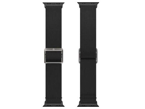 Spigen Fit Lite Armband für Apple Watch 2/3/4/5/6/7 / SE 42/44 / 45mm Schwarz