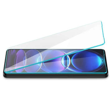 Spigen Glas.TR Slim 2er-Pack Panzerglas für Xiaomi Redmi Note 12 Pro 5G / 12 Pro Plus 5G / Poco X5 Pro 5G