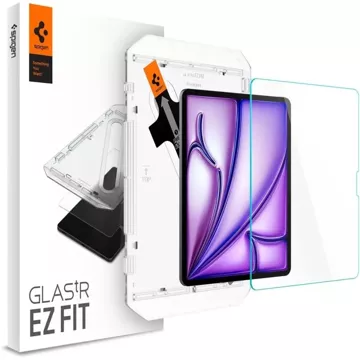 Spigen Glas.tR „Ez Fit“ gehärtetes Glas für Apple iPad Air 13 2024 Klar