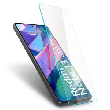 Spigen Glas.tR Slim 2er-Pack gehärtetes Glas für Xiaomi Redmi Note 13 5G Klar