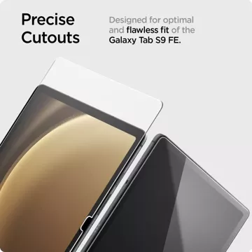 Spigen Glas.tR Slim Panzerglas für Samsung Galaxy Tab S9 FE 10.9 X510 / X516B Klar