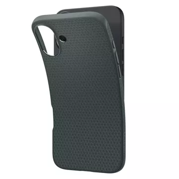 Spigen Liquid Air Backcover-Hülle für Apple iPhone 16 Abyss Green