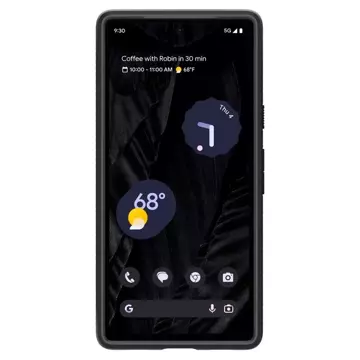 Spigen Liquid Air für Google Pixel 7A Mattschwarzes Ochronne-Gehäuse