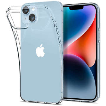 Spigen Liquid Crystal Hülle für Apple iPhone 14 Kristallklares Glas