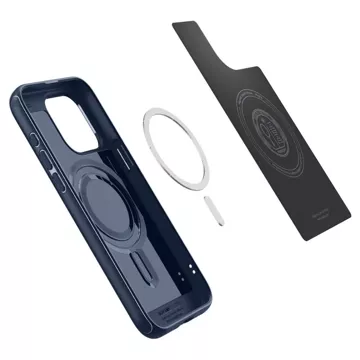 Spigen Mag Armor MagSafe Hülle für Apple iPhone 15 Pro Max Marineblau