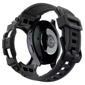 Spigen Rugged Armor „PRO“ Hülle für Samsung Galaxy Watch 7 (40 mm) Mattschwarz