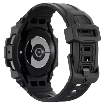 Spigen Rugged Armor „PRO“ Hülle für Samsung Galaxy Watch 7 (40 mm) Mattschwarz