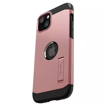Spigen Tough Armor MagSafe Hülle mit Ständer für iPhone 15 – Pink