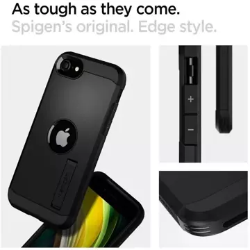 Spigen Tough Armor iPhone SE 2020 / 2022 Schwarz