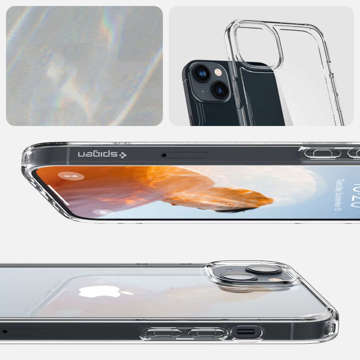 Spigen Ultra Hybrid Hülle für Apple iPhone 14 Kristallklares Glas