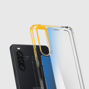 Spigen Ultra Hybrid Hülle für Sony Xperia 10 IV Kristallklares Glas
