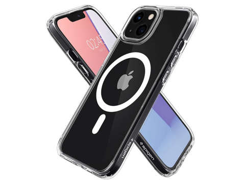 Spigen Ultra Hybrid Mag Hülle für Apple iPhone 13 Weiß