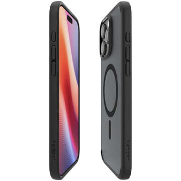 Spigen Ultra Hybrid Mag MagSafe Glashülle für Apple iPhone 16 Pro Frost Black