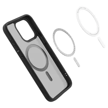 Spigen Ultra Hybrid Mag oder MagSafe für iPhone 15 Pro Hülle Frost Black