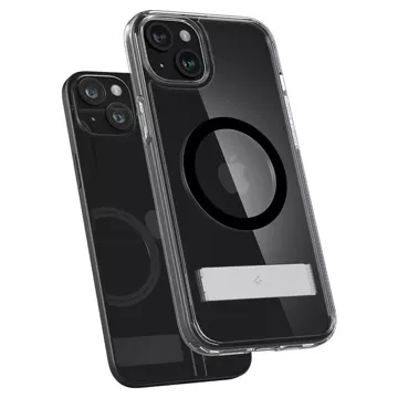 Spigen Ultra Hybrid S MagSafe Hülle mit Ständer für iPhone 15 Plus – Schwarz