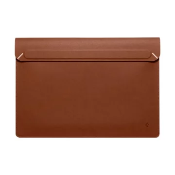 Spigen Valentinus Sleeve Laptop 15-16 Klassische braune Laptoptasche