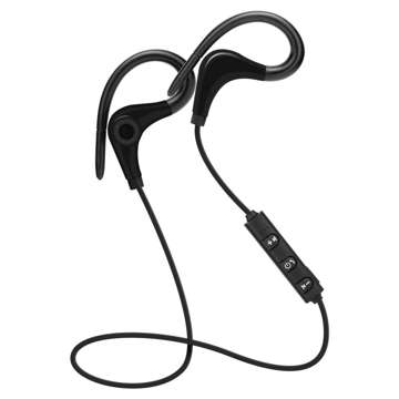 Sports In-Ear-Bluetooth-Kopfhörer Alogy Sports Lauf-Headset Schwarz