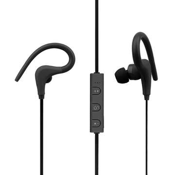 Sports In-Ear-Bluetooth-Kopfhörer Alogy Sports Lauf-Headset Schwarz