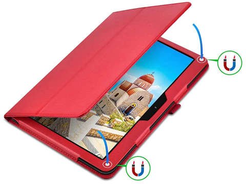 Ständerabdeckung Alogy Ständer für Lenovo Tab M10 10.1 TB-X505 F / L Rot